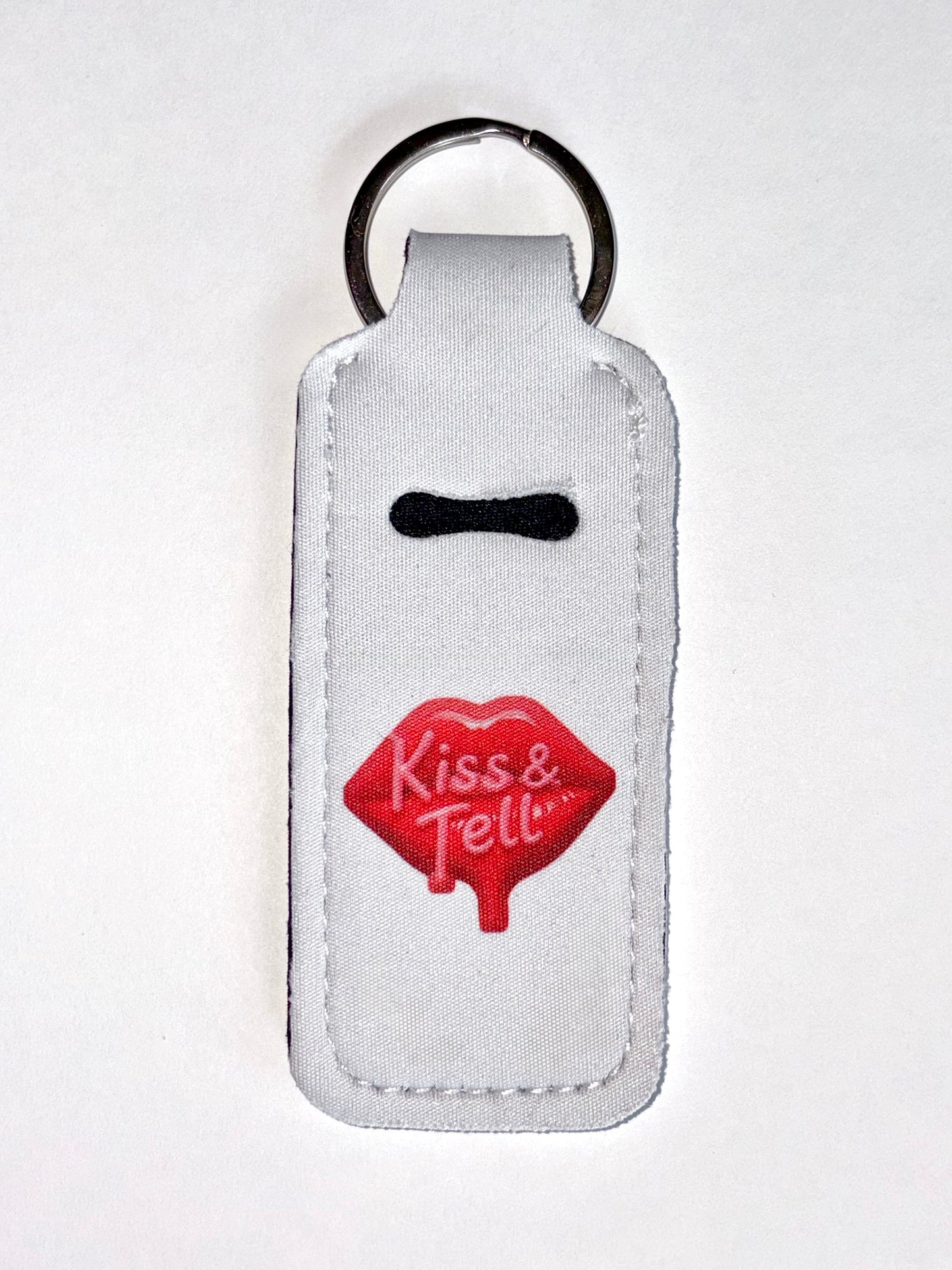 Kiss & Tell Logo Keychain
