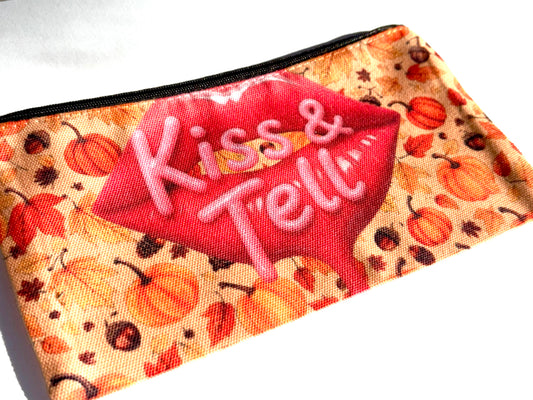 Pumpkin Craze Makeup Bag