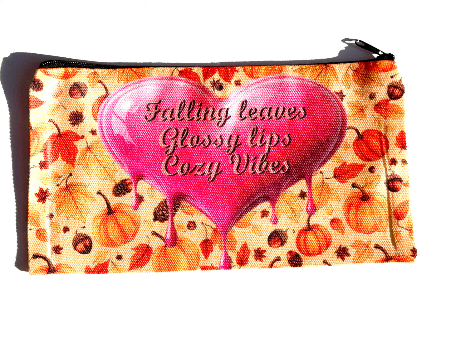 Pumpkin Craze Makeup Bag