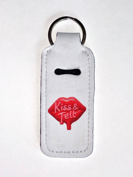 Kiss & Tell Logo Keychain